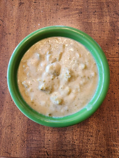 A picture of Broccoli n Cheese Soup.