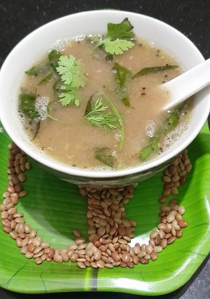 A picture of Horse Gram Soup (Kadhan).
