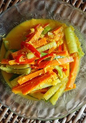 Foto resep Acar Kuning Wortel Mentimun