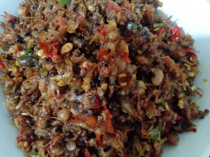 Cara Simple Membikin Resep  Cumi asin pedas manis yang Lezat Sekali, Lezat