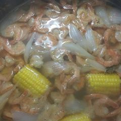A picture of Boiled shrimp.