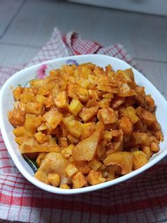 Foto resep Sambel goreng kentang krecek/rambak enak