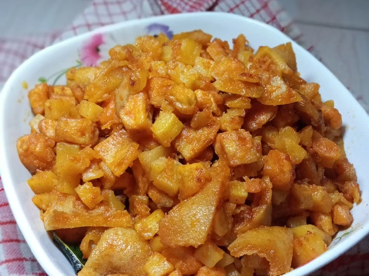 Cara Mudah Membuat Resep Sambel goreng kentang krecek/rambak enak yang Bisa Manjain Lidah Anti Ribet, Mantap