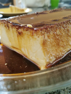 Una foto de Flan de huevo y leche condensada