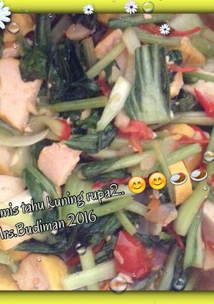 Foto resep Tumis tahu kuning rupa2.. 😚 (kriuk2..)