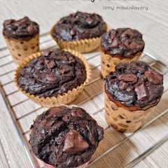 Muffin Tape Cokelat-レシピのメイン写真