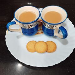 A picture of Ginger, cardamom and pepper Masala Tea.