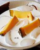 Bí ĐỎ chưng sữa-hột gà