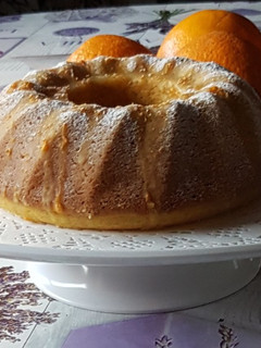 Foto principal de Bizcocho de naranja sin huevo