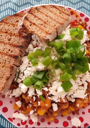 Serpenyős görög egytálétel #golden2.0 recept fotója