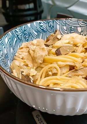 老公說會虧本的素食炒麵 的食譜成品照片