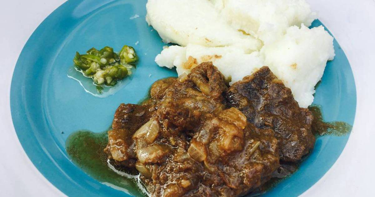 Fried beef stew Recipe by Nonjabulo Cookpad