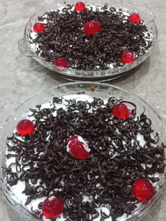 Foto resep Puding blackforest