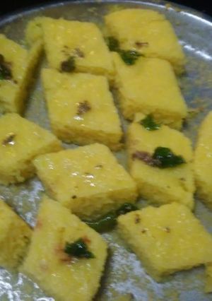 A picture of Dhokla.