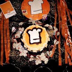 Cookpad logo cake A picture of Cookpad logo cake.
