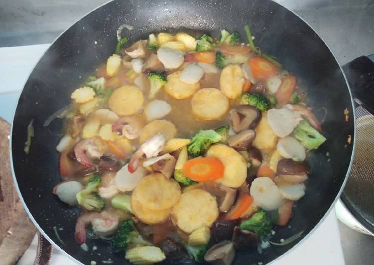 Resep Terbaik Cha cap chay sea food Enak Bergizi