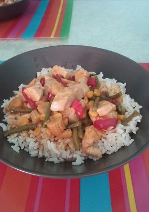 Φωτογραφία της συνταγής Thai red curry chicken