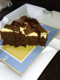 A picture of Brownie pizza.