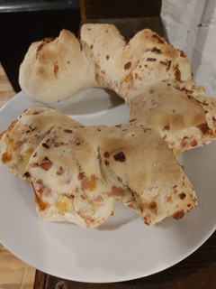 Una foto de Rosca jamón y queso!!