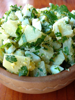 Una foto de Ensalada de papas perejiladas