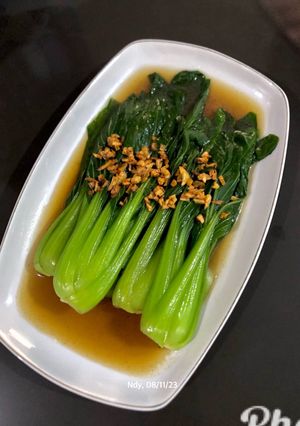 Foto resep Pokcoy Cah Bawang Putih