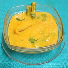 Saragava Ni Shing Nu Lotwalu Shaak (Drumstick vegetable --- A Gujarati Delicacy) A picture of Saragava Ni Shing Nu Lotwalu Shaak (Drumstick vegetable --- A Gujarati Delicacy).