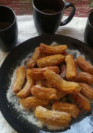 Una foto de Churros Sencillos