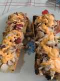 Bruschette dell ultimo secondo con pollo