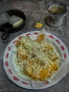 Foto resep Singkong keju merekah