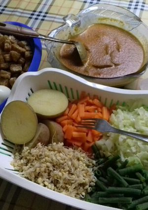 Foto resep Gadho-Gadho khas banyuwangi#made by me