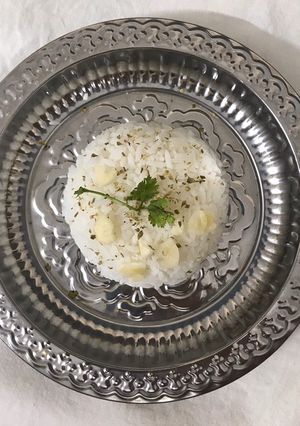 Buttery garlic rice রেসিপির প্রধান ছবি