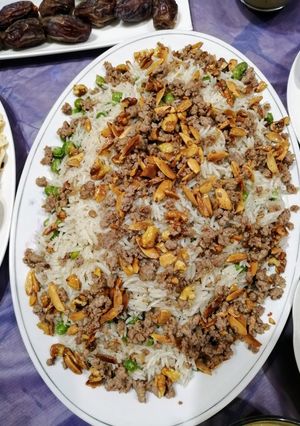 صورة لوصفة أرز بالبازيلا