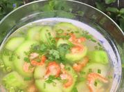 A picture of canh tôm khô