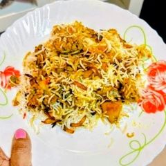 A picture of Veg Biryani (Special On Diwali).