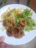 Calamares a la andaluza con toque canario