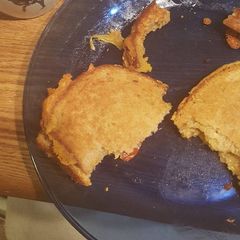 A picture of Roasted tomato grilled cheese sandwiches.