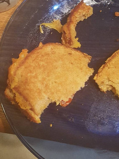 A picture of Roasted tomato grilled cheese sandwiches.