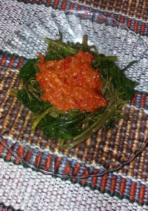 Foto resep Plecing kangkung ala ala