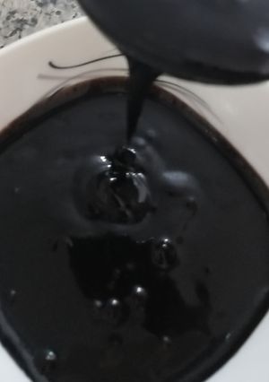 عکسی از دستور سس شکلاتی غلیظ