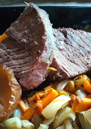 Una foto de Carne al horno