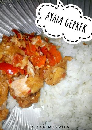 Foto resep Ayam geprek