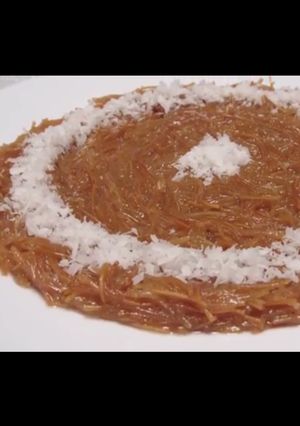 صورة لوصفة شعيرية بالحليب لذيذة جدنا 😋😋😋