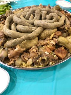 صورة لوصفة فتة كوارع ولحمة وفوارغ 😋😋😋