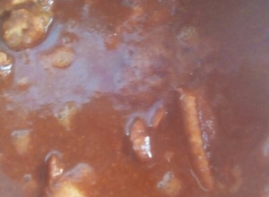 Una foto de Pollo en pipián