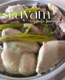 Nasi ayam sekali harung
