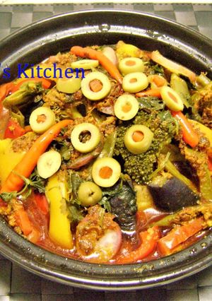 A picture of Moroccan Vegetable Tagine.