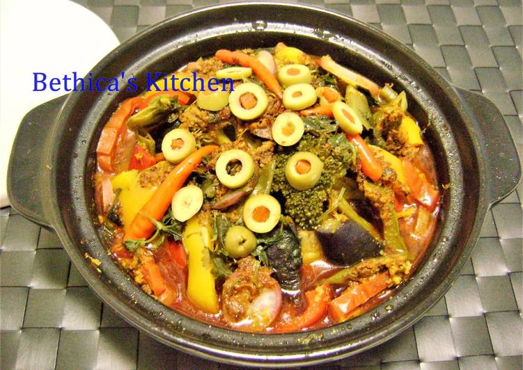 Recipe of Homemade Moroccan Vegetable Tagine