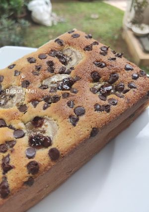 Foto resep Simple banana cake