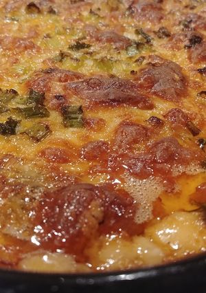 A picture of Garlic Parmesean Scalloped Potatoes.
