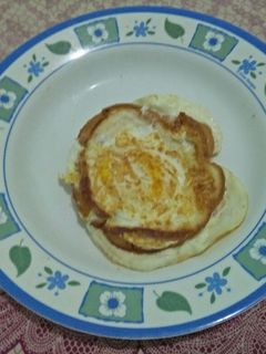 Foto resep Roti telur panggang teflon